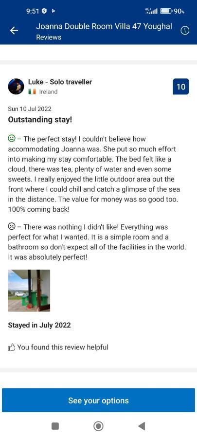 Joanna'S Studio , Key Locker By Whatsapp Own Entrance, Own Bathroom Youghal Eksteriør billede